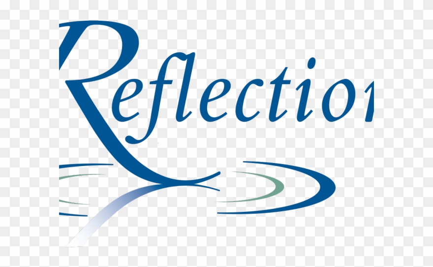 Reflection Clipart Final - Graphic Design - Png Download