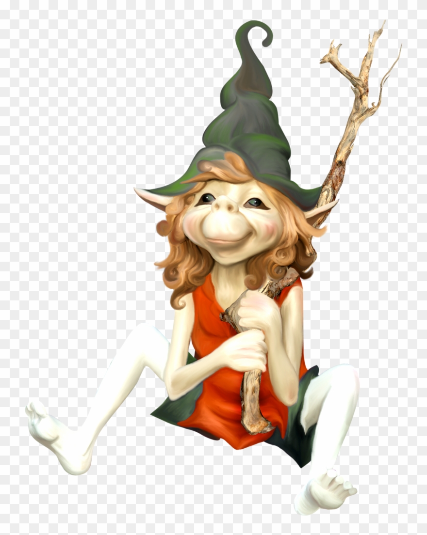 Fadas & Gnomos Dwarf, Troll, Elves, Clip Art, Faeries, - Png Download