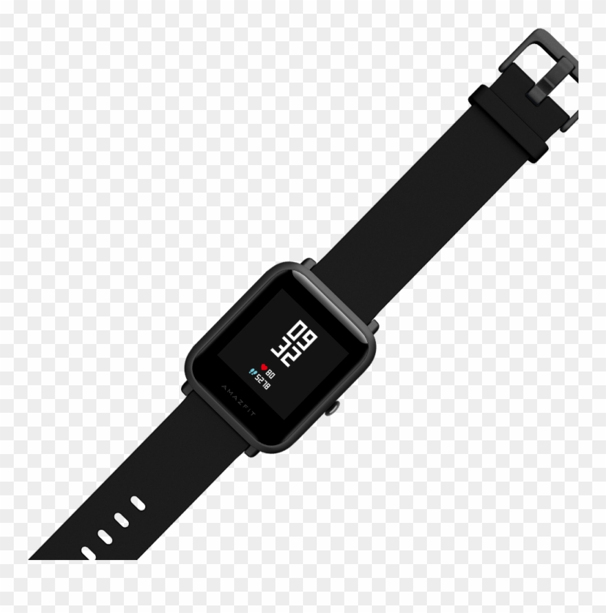 Products / - Xiaomi Smartwatch Amazfit Bip Black Clipart