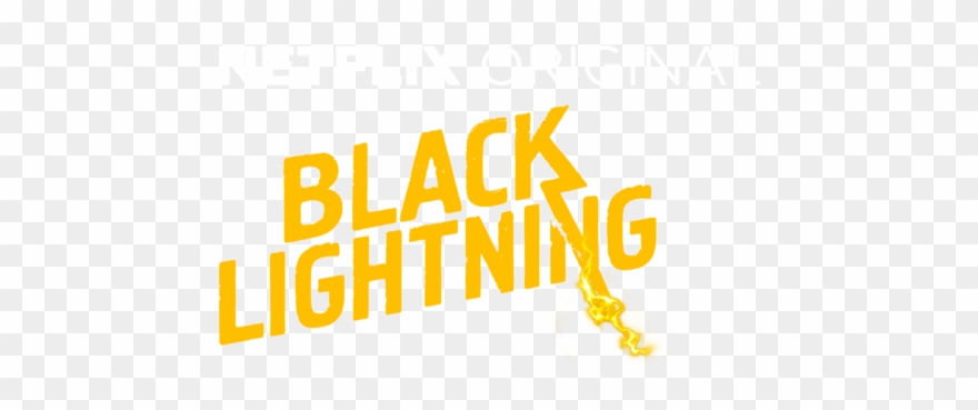 Black Lightning - Black Lightning Title Png Clipart
