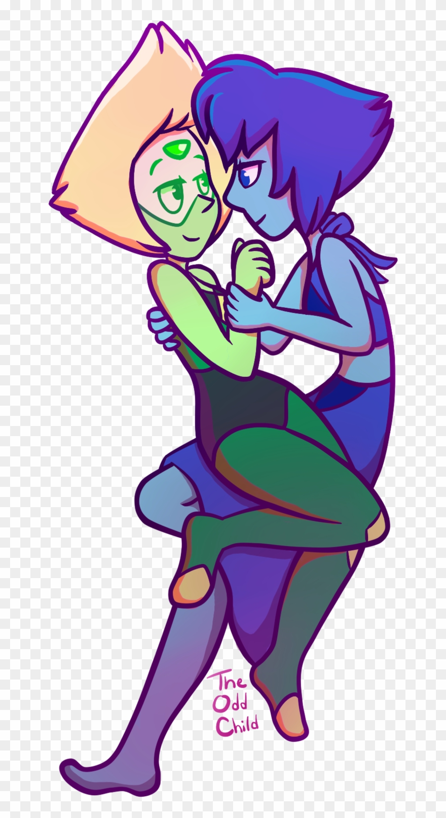 Steven Universe,фэндомы,the Odd Child,lapidot,su Шиппинг,lapis - Lapis Lazuli Steven Universe Purple Clipart