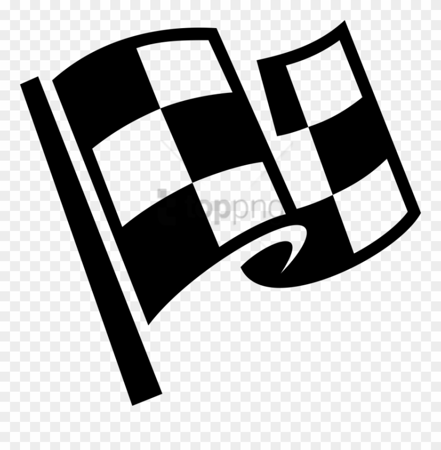 Free Png Finish Line Clip Art Png Png Image With Transparent - Checkered Flag Clipart