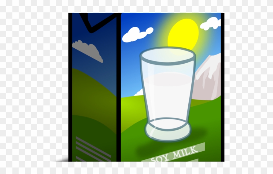 Milk Carton Clipart Milk Drink - Caffeinated Drink - Png Download