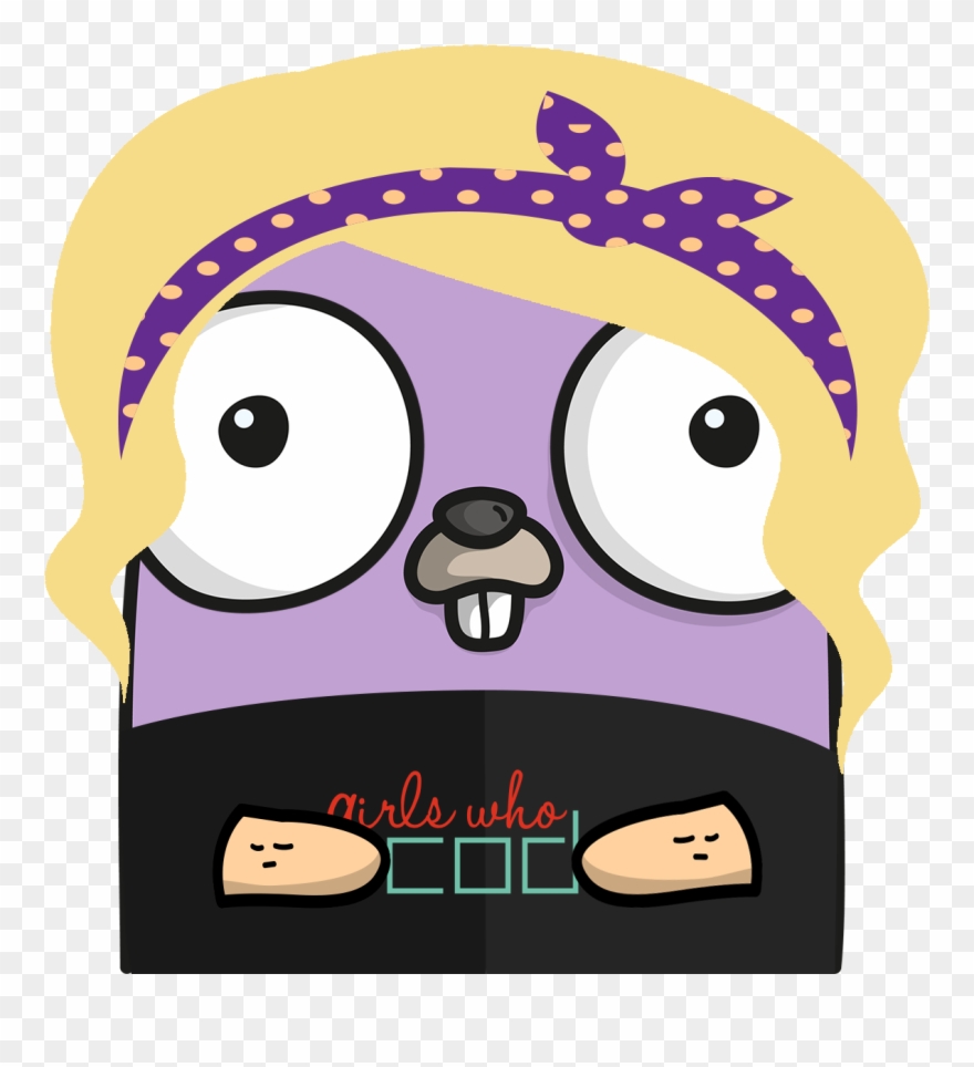 Addthis Sharing Buttons - Pink Gopher Golang Clipart