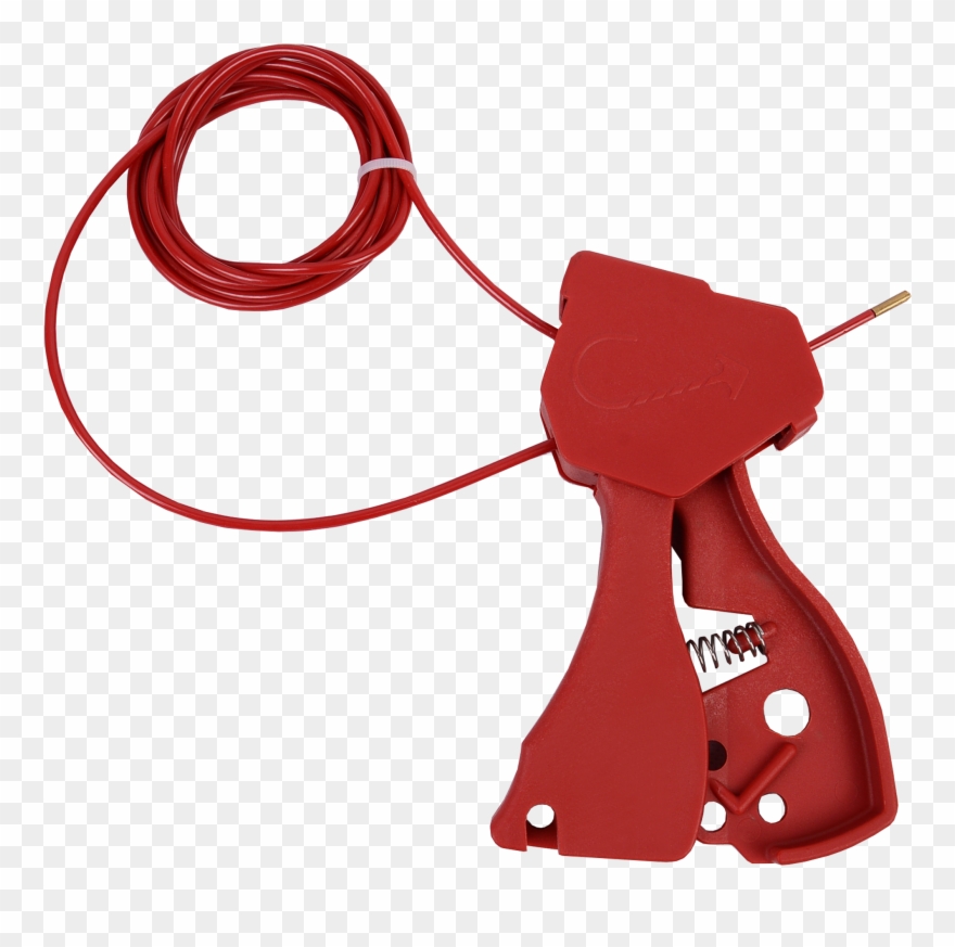 Cable Lockout - Illustration Clipart