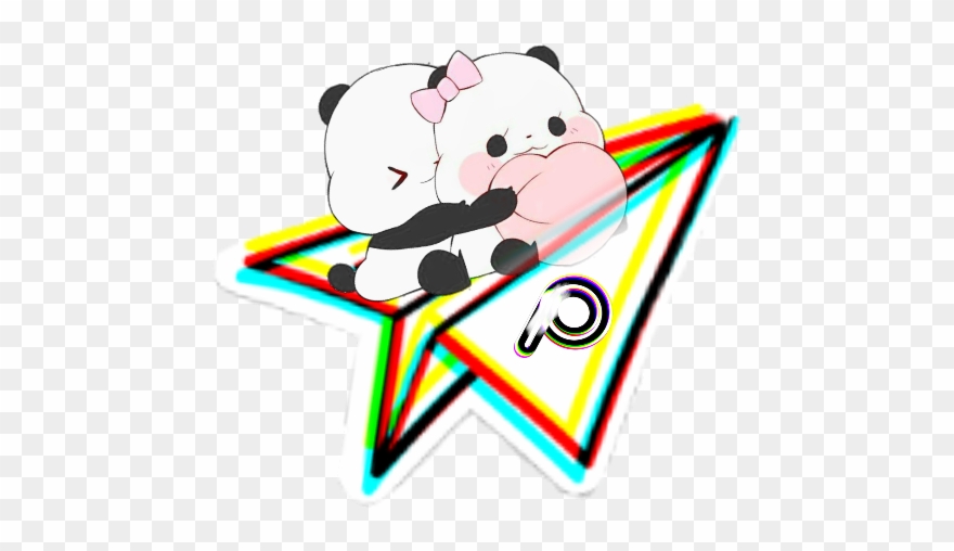 #cute #adorable #sticker #art #paperairplane #plane Clipart