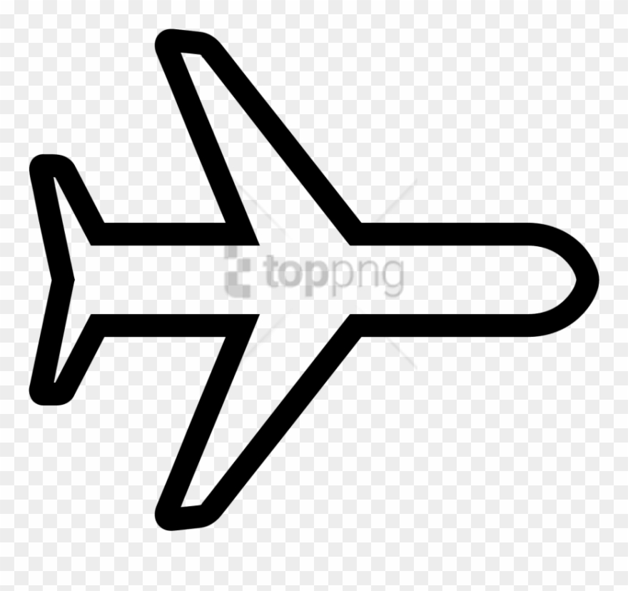 Free Png Download Airplane Icon White Png Images Background - Airplane Mode Icon Clipart