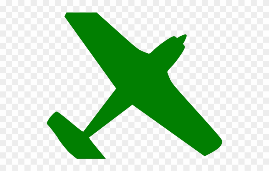 Green Clipart Aeroplane - Piper Arrow Clip Art - Png Download