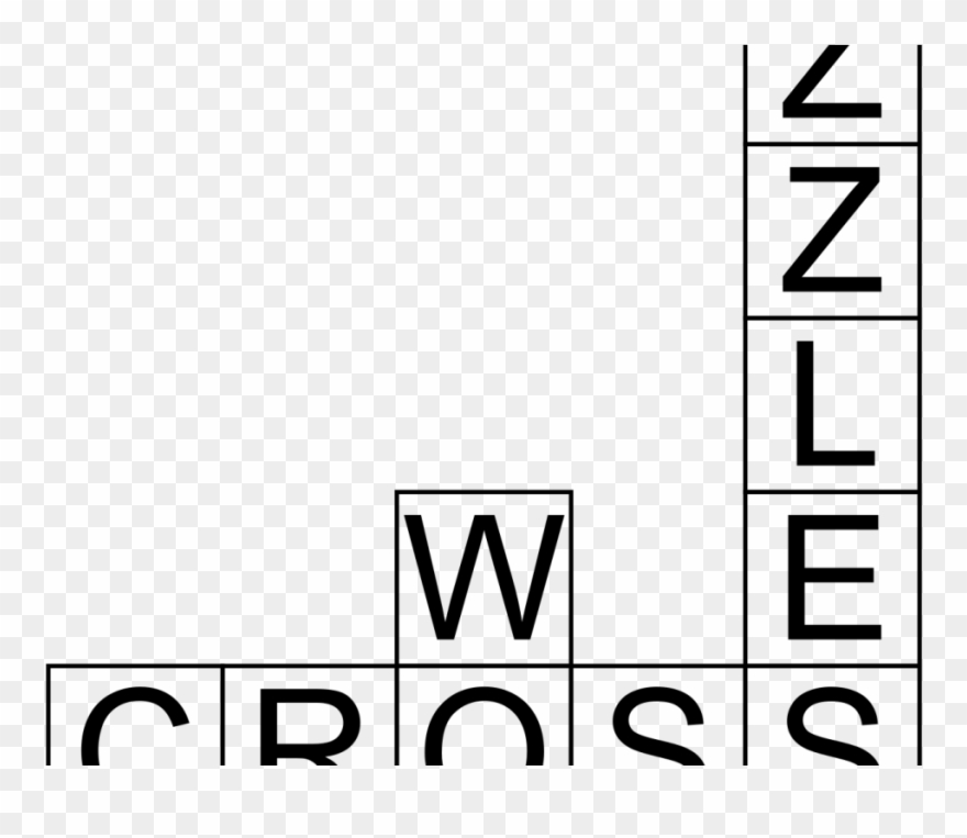 Download Clip Art Crossword - Crossword Puzzle Transparent - Png Download