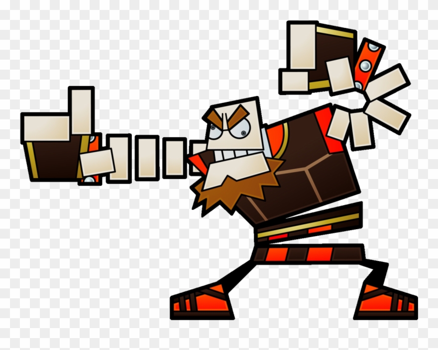 Super Mario Wiki Β - O Chunks Super Paper Mario Clipart