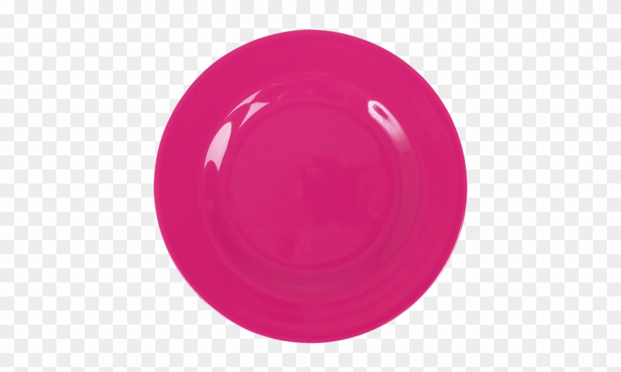 Fabulous Rice Teller Melamin Fuchsia With Teller Melamin - Circle Clipart