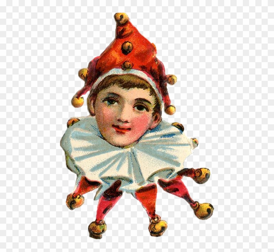 Pretty Pasta Company - Vintage Clown Clip Art - Png Download (#4011209 ...