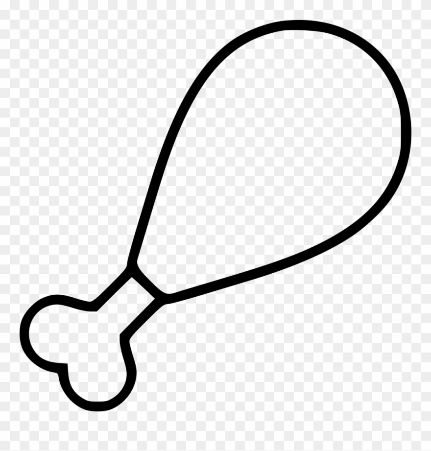 Chicken Leg Comments Clipart