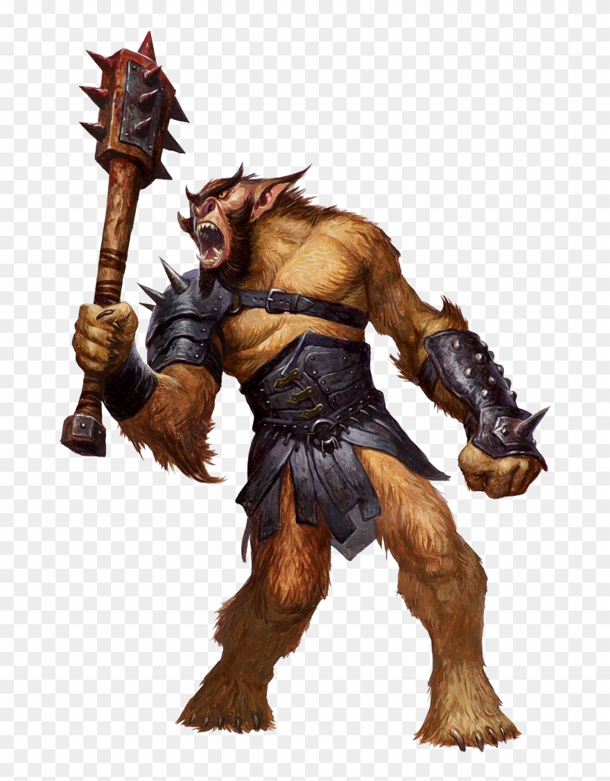 Monster Manual Pdf - Lost Mine Of Phandelver Bugbear Clipart