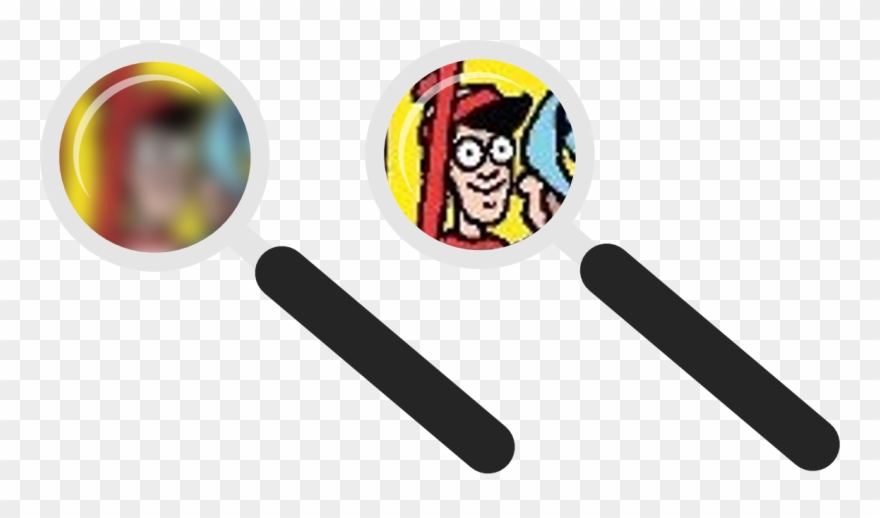 Magnifying Glass Effects - Waldo Magnifying Glass Clipart