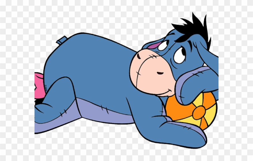 Eeyore Cliparts - Igor Winnie The Pooh Para Colorear - Png Download
