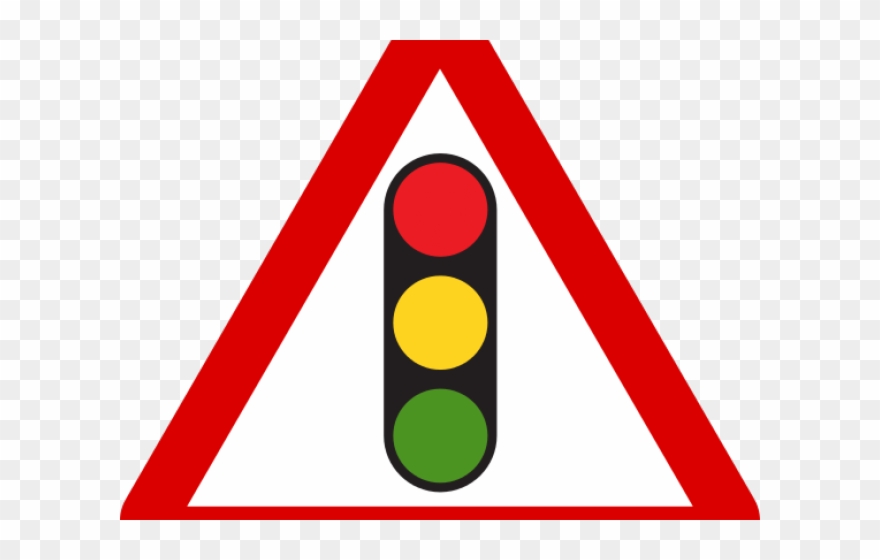 Traffic Light Clipart Two Way - Road Signs In Mauritius - Png Download