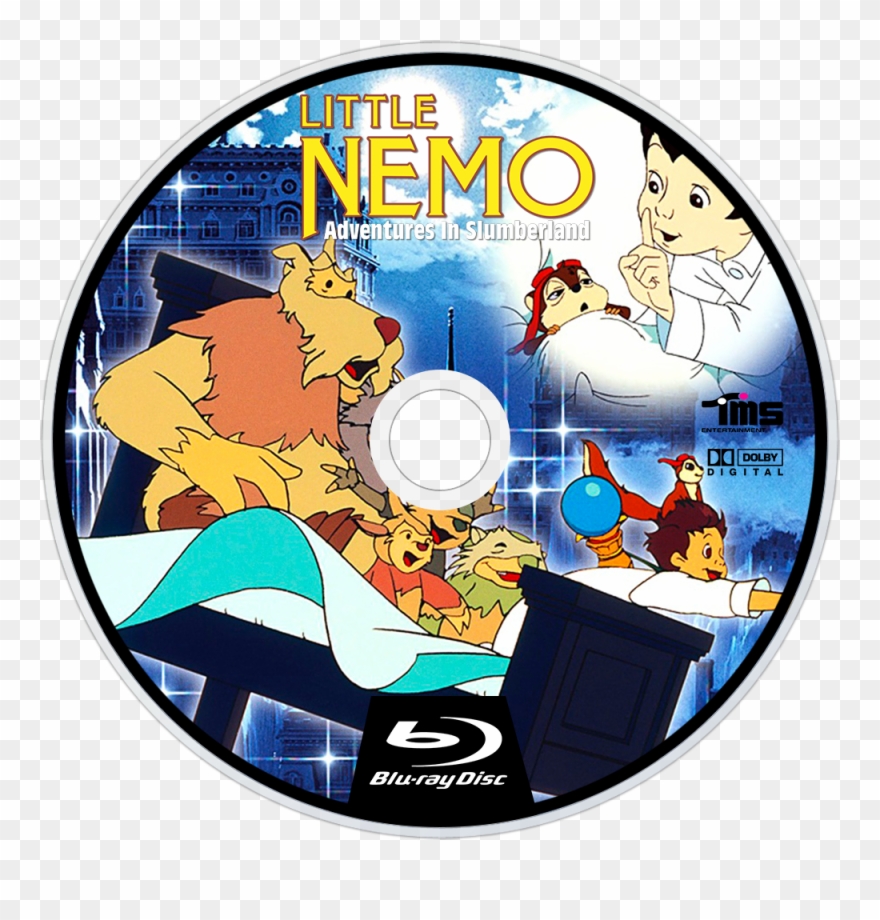 Adventures In Slumberland Bluray Disc Image - Circle Clipart