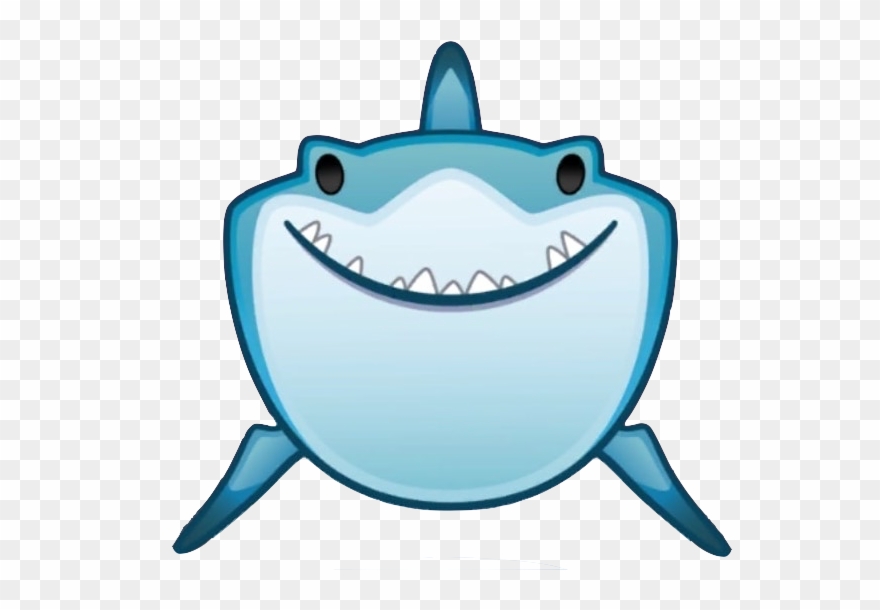 Bruce - Disney Emoji Fishing Nemo Clipart