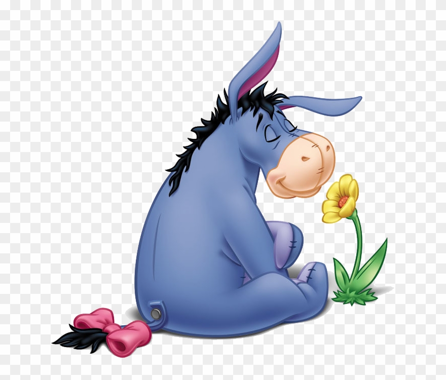 Eeyore Png - Winnie The Pooh Tigger Png Clipart