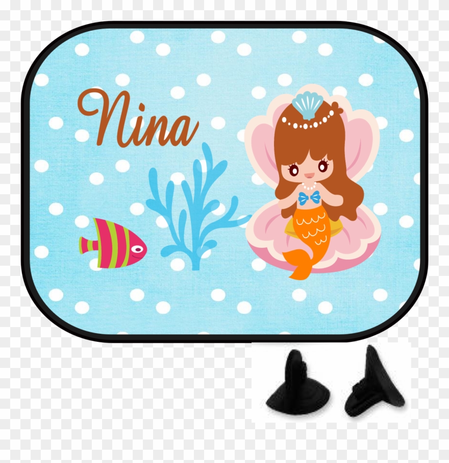 Auto Sonnenschutz Sonnenblende Mit Namen Mädchen - Illustration Clipart