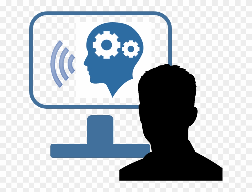 The Emerging Practice Of Providing Virtual Mental Health - Cabeza Con Engranaje Png Clipart