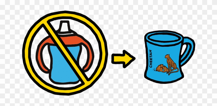 Plastic Free, Bpa Free Kids Cups = Healthy Kids Clipart