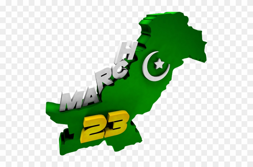 23rd March The Pakistan Day - 23 March Pakistan Day Png Clipart