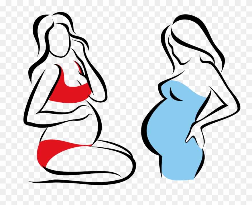 Pregnancy Stock Photography Illustration Women Pattern - Pregnancy Clipart