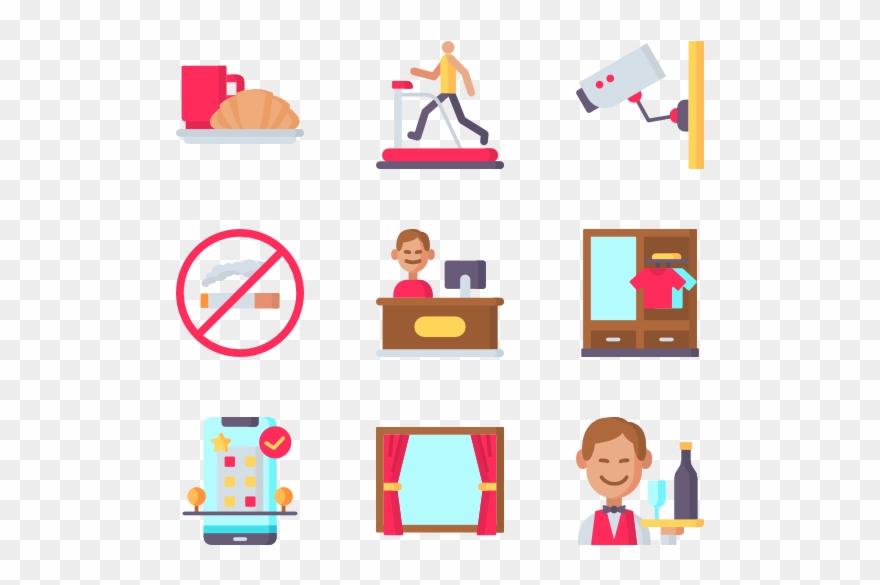 Hotel Service Clipart