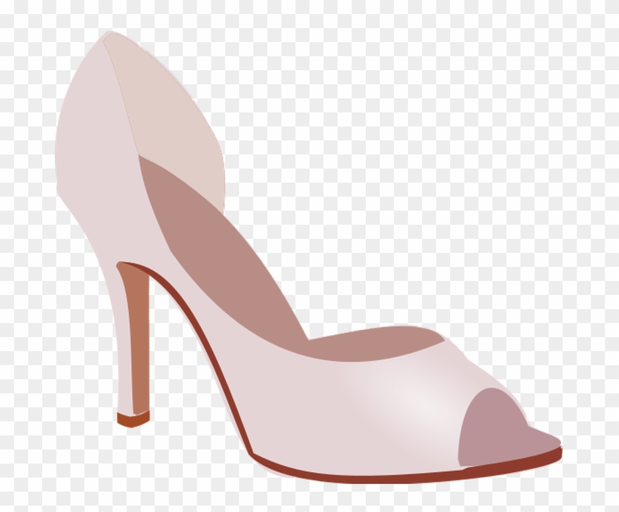 Collection Of Bridal Clipart - Shoes - Png Download