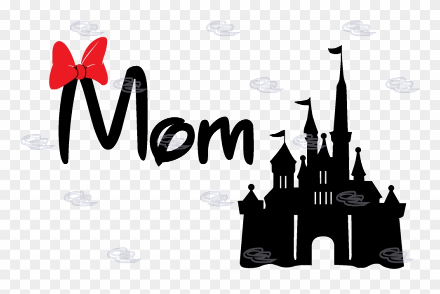 Disney Castle Font Pictures To Pin On Pinterest - Disney Castle Silhouette With Tinkerbell Clipart