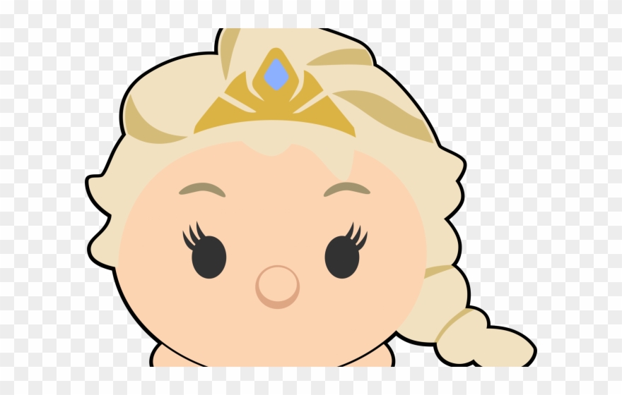 Frozen Clipart Elsa Tsum Tsum - Disney Princess Tsum Tsum Png Transparent Png