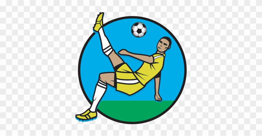 Soccer Euro Football Player Free Vector And Png - Cartoon Clipart