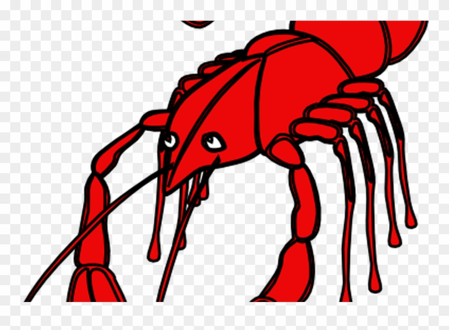 Red Crawfish Clip Art At Clkercom Vector Clip Art - Clipart Panda Crawfish - Png Download