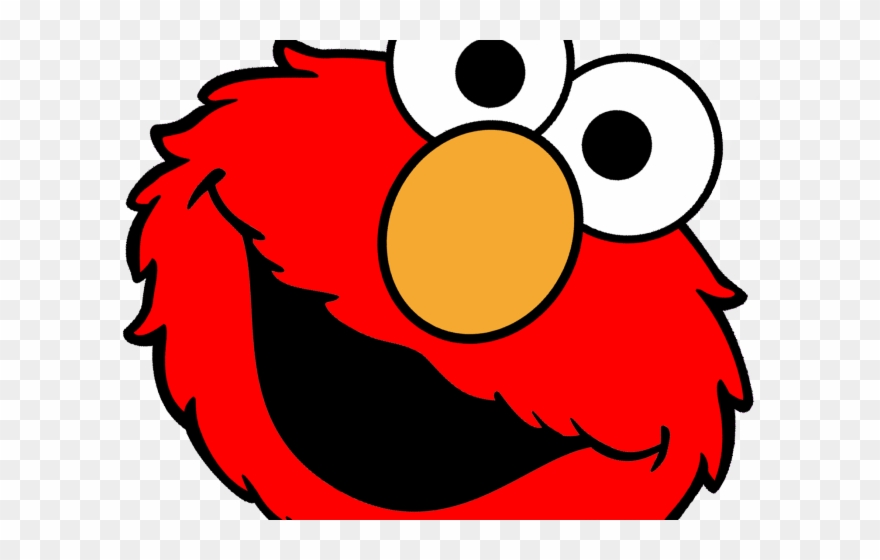 Face Clipart Sesame Street - Elmo Sesame Street Clipart - Png Download