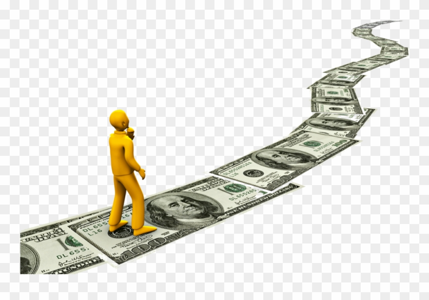 Fundraising Clipart Money - Follow The Money - Png Download