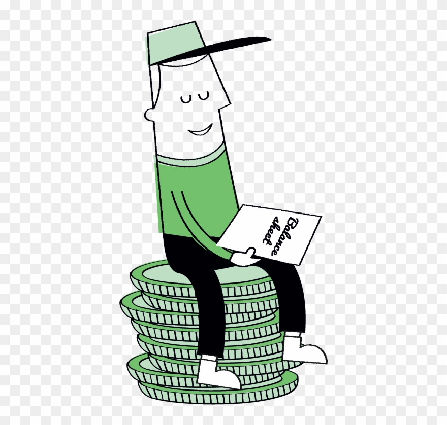 Uncertain About Where To Put Your Money If You Organise - Cartoon Clipart