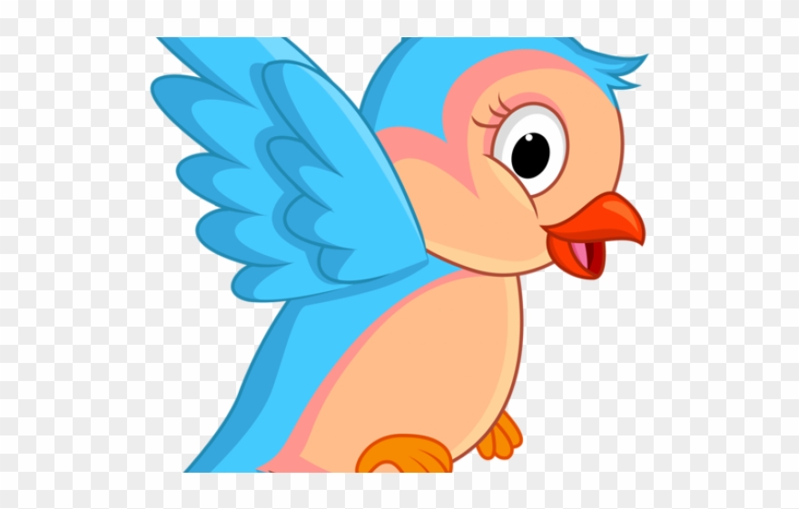 Cartoon Clipart Bird - Animated Images Of Bird - Png Download