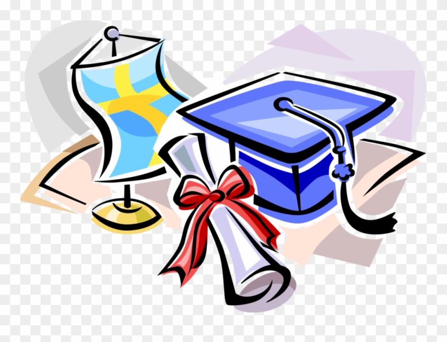 More In Same Style Group - Graduation Hat Clipart