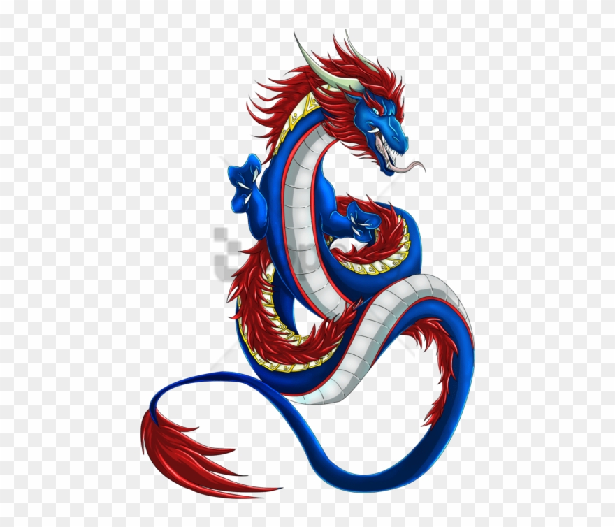Free Png Dragon Png Image With Transparent Background - Chinese Dragon Drawing Clipart