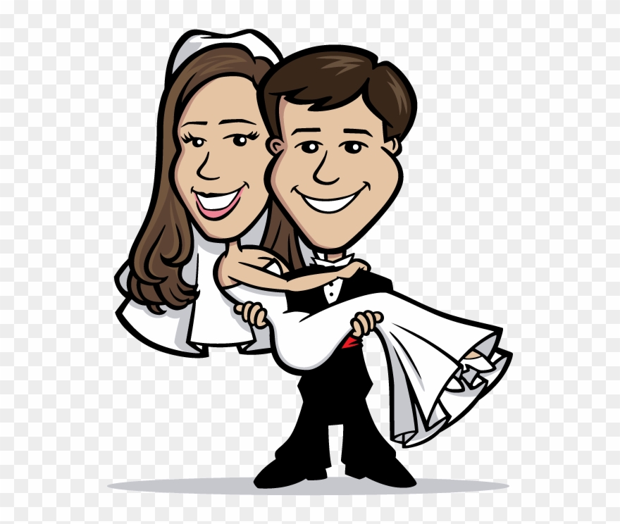 Bride And Groom Pet Rocks Great Silly Wedding Gag Gift - Bride And Groom Cartoon Clipart