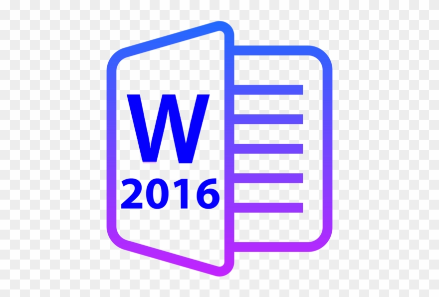 For Ms Word 2016 4 - Microsoft Word Logo Cool Clipart