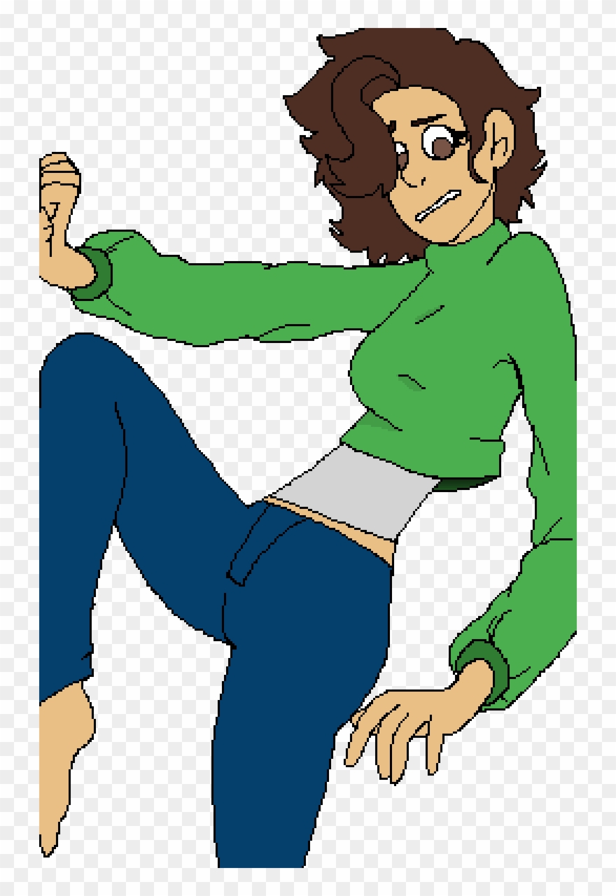 Unfinished Drawing Of Me - Cartoon Clipart