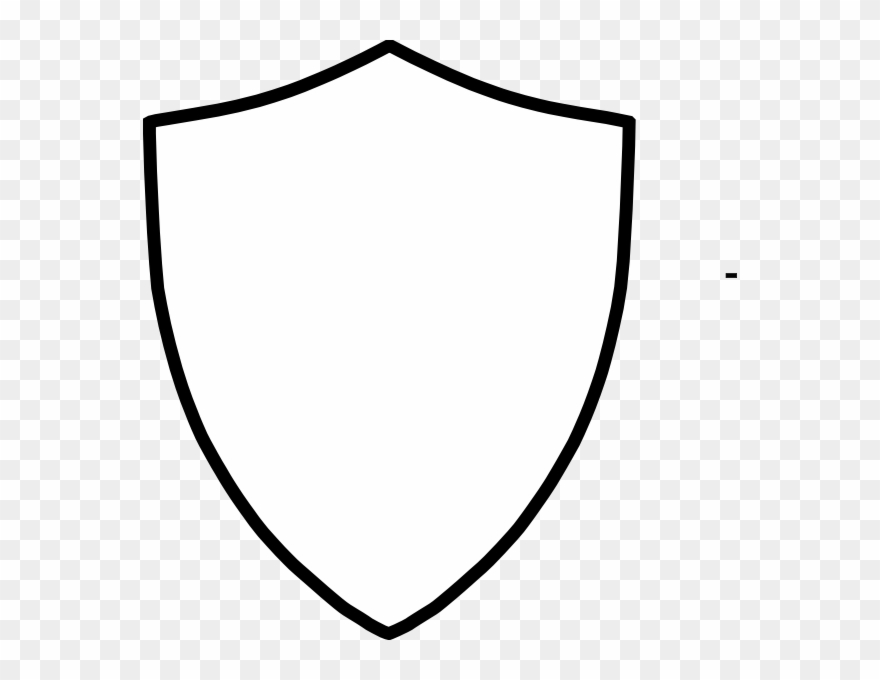 Blank Shield Clip Art 110744 - Png Download