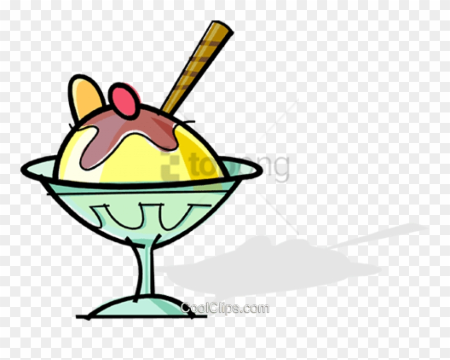 Free Png Fancy Ice Cream Dessert Royalty Free Vector- - Ice Cream Clip Art Transparent Png