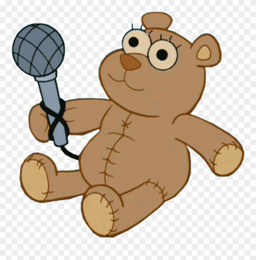 #teddybear #confessabear #microphone #teddy #bear #spongebob - Confess A Bear Transparent Clipart