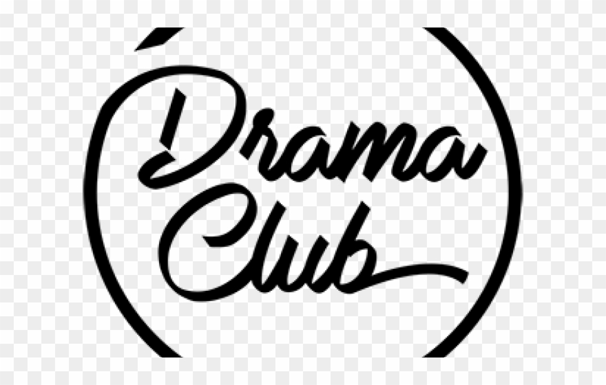 Actor Clipart Drama Club - Calligraphy - Png Download