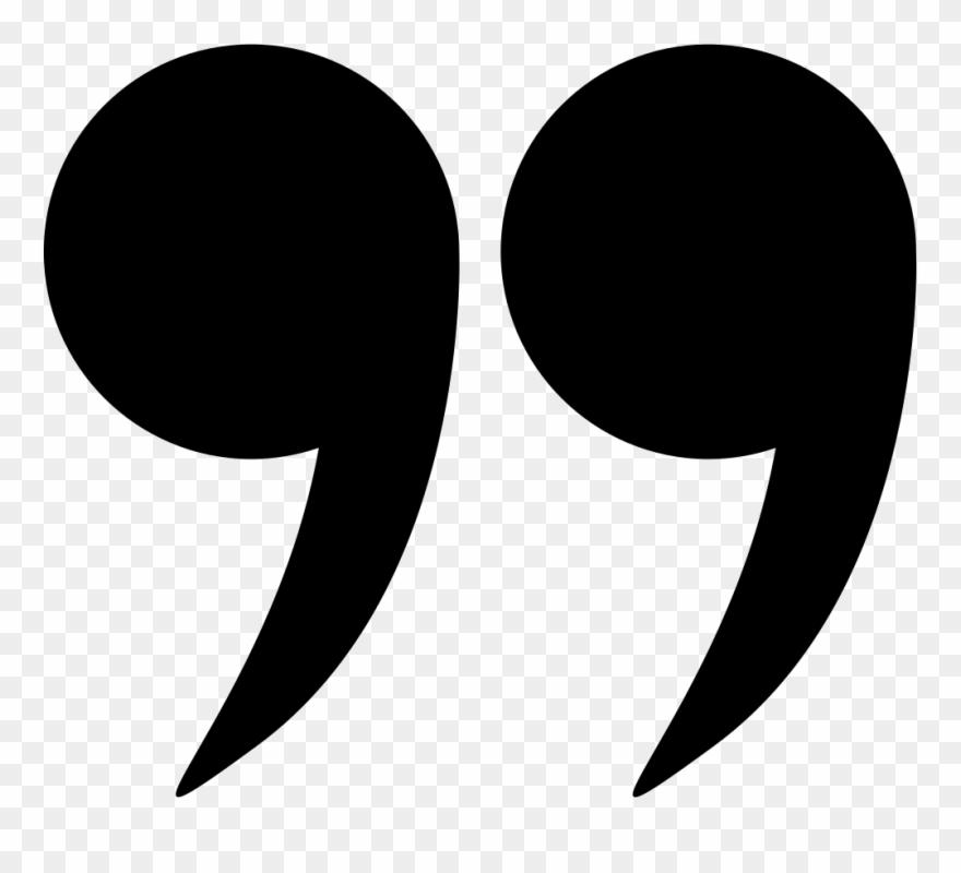 Png File - Quotes Symbol Clipart