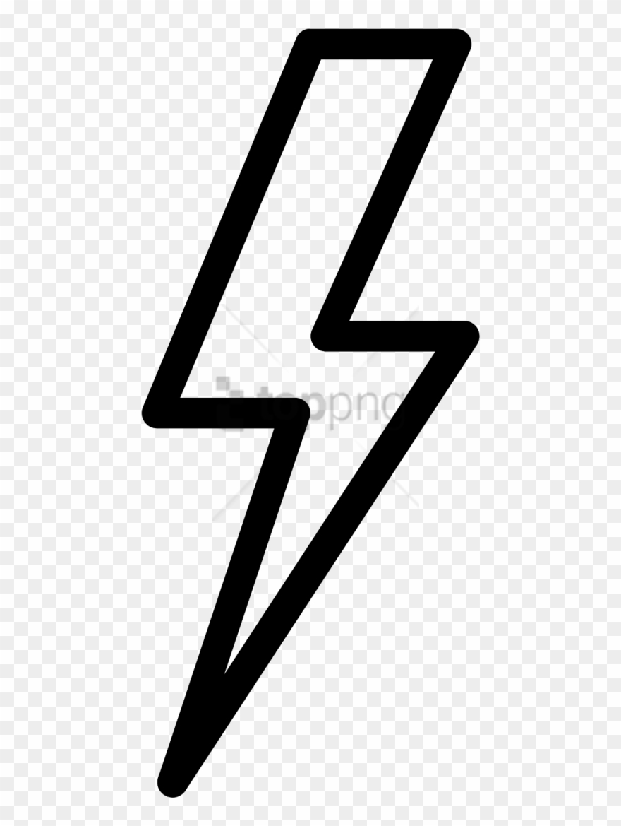 Free Png Lightning Bolt With Transparent Background - Lightning Bolt No Background Clipart